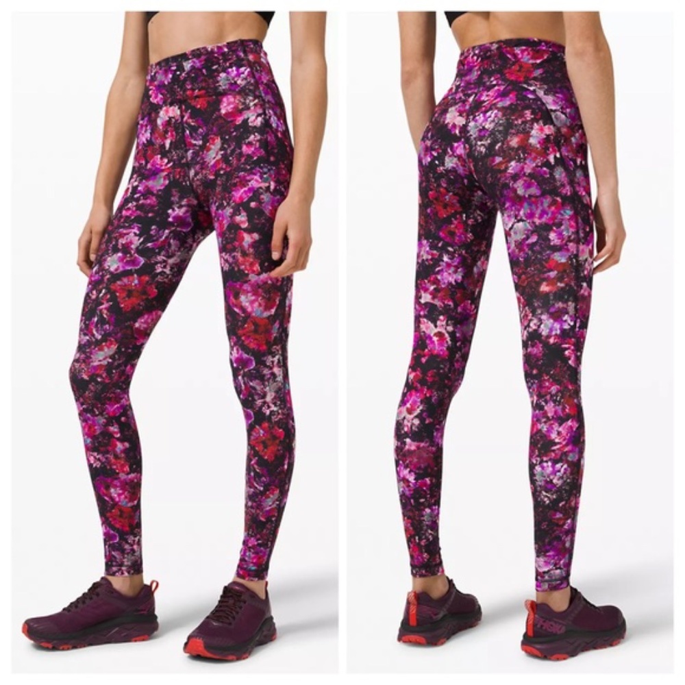 Lululemon Swift Speed HR Tight 28” Floral Multi NW